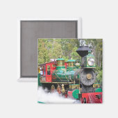 aimant moteur de train à vapeur (Recto/Verso)