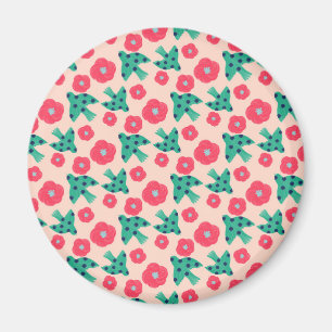 Aimant motif_8_camellia et oiseau_2