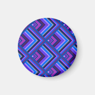 Aimant Motif à échelle Bleu et violet