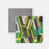 Aimant Motif à flux de suspension diagonal (Recto/Verso)