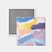Aimant motif Abstrait (Recto/Verso)