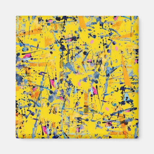 Aimant motif Abstrait (Devant)