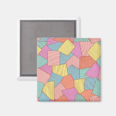 Aimant motif Abstrait (Recto/Verso)