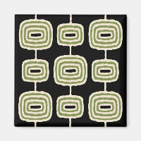 Motif Abstrait moderne du milieu du siècle
