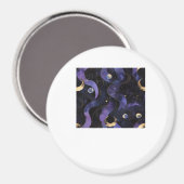 Aimant Motif Abstrait Whimsigoth Classique (Recto/Verso)