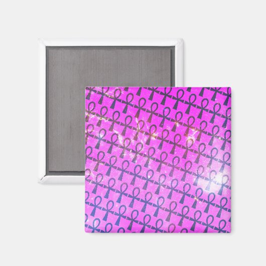 Aimant Motif Ankh (Recto/Verso)