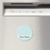 Aimant Motif Aqua chevron (In Situ (Lave-vaisselle))