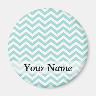 Aimant Motif Aqua chevron