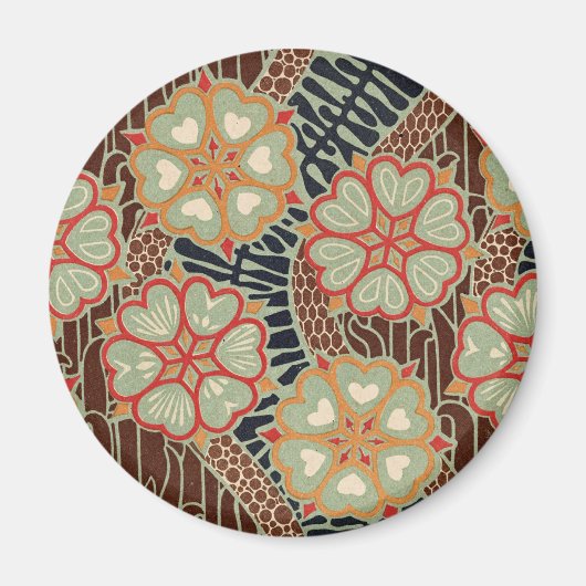 Aimant Motif Art Nouveau #2 à Emporio Moffa (Devant)