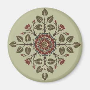 Aimant Motif artistique victorien Vintage Audsley Tudor R