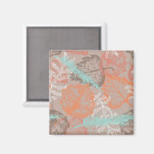 Aimant Motif automne (Recto/Verso)