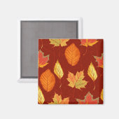 Aimant Motif automne (Recto/Verso)