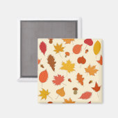 Aimant Motif automne (Recto/Verso)
