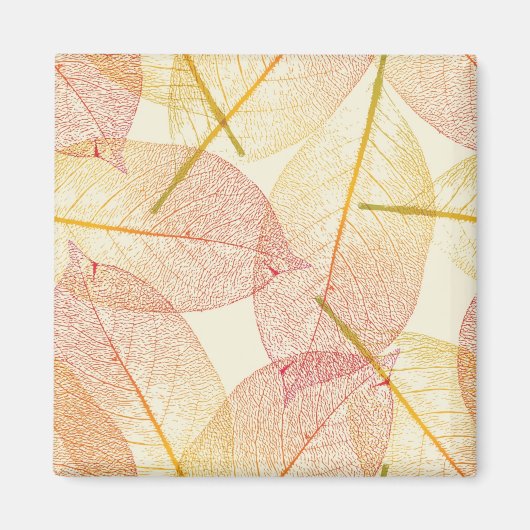 Aimant Motif automne (Devant)