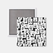 Aimant Motif avec portraits des plus grands compositeurs (Recto/Verso)