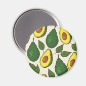 Aimant Motif Avocado (Recto/Verso)