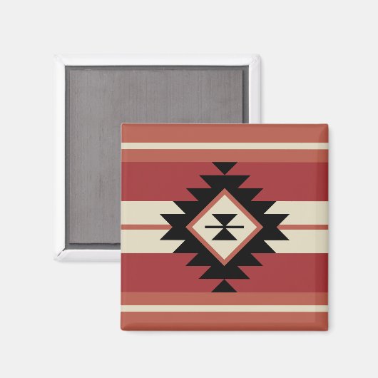 Aimant Motif Aztec (Recto/Verso)