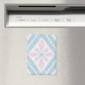 Aimant motif bleu en forme de diamant (In Situ (Lave-vaisselle))