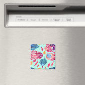 Aimant Motif Boho Feathers (In Situ (Lave-vaisselle))