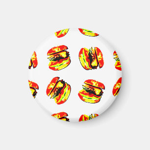 Aimant Motif Burger