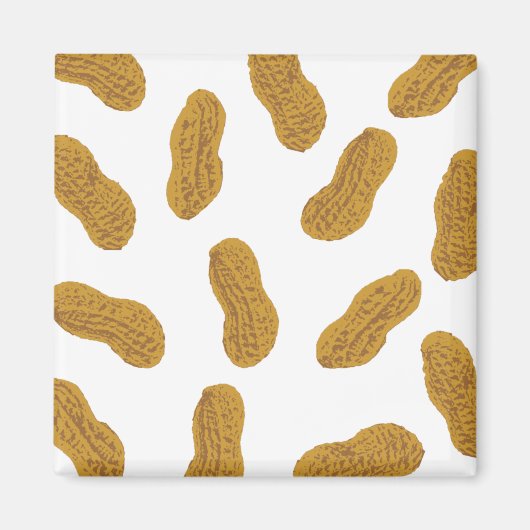 Aimant Motif cacahuètes (Devant)