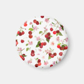 Aimant Motif Cerise 1 (Devant)