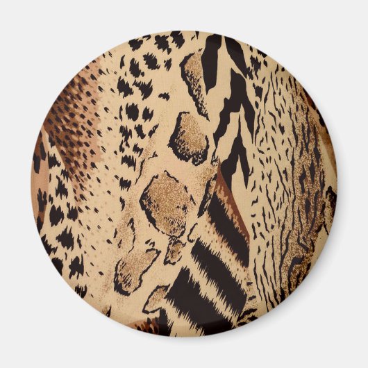 Aimant Motif Cheetah (Devant)