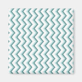 Aimant Motif Chevron ZigZag dans Mint Green (Devant)