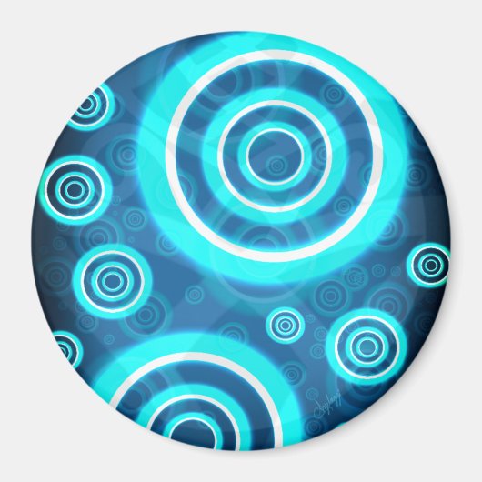 Aimant Motif circulaire (Devant)