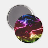 Aimant Motif coloré Abstrait (Recto/Verso)