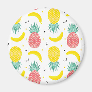 Aimant Motif coloré de fruit tropical