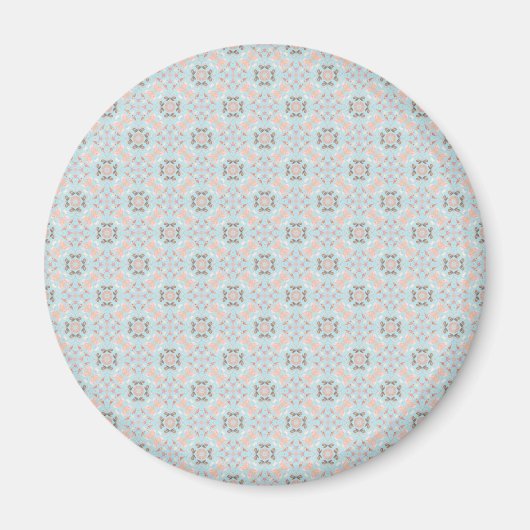 Aimant Motif coquillage sans couture (Devant)