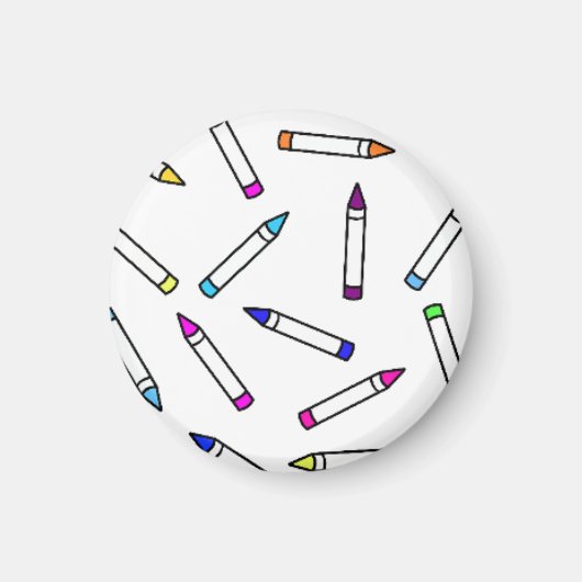 Aimant Motif Crayon de dessin (Devant)