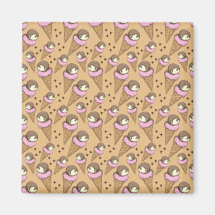 Aimant Motif crème glacée motif Lollies lollipop 27