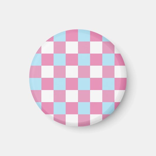 Aimant Motif damier (Devant)