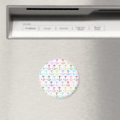 Aimant Motif d'ancre arc-en-ciel (In Situ (Lave-vaisselle))