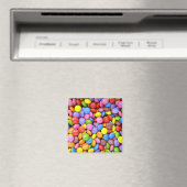 Aimant Motif de bonbons colorés (In Situ (Lave-vaisselle))