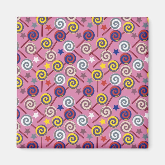 Aimant Motif de bonbons | motif Lollies | lollipop 7 (Devant)