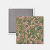 Aimant Motif de camouflage de fleurs (Recto/Verso)