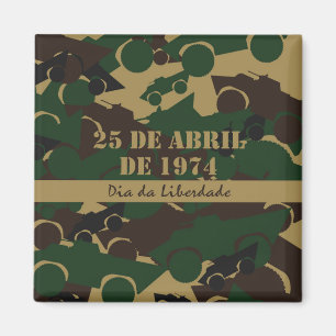 Aimant Motif de camouflage de véhicule militaire