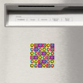 Aimant motif de cercles (In Situ (Lave-vaisselle))