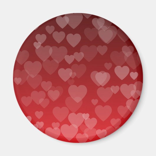 Aimant Motif de coeur 19 (Devant)