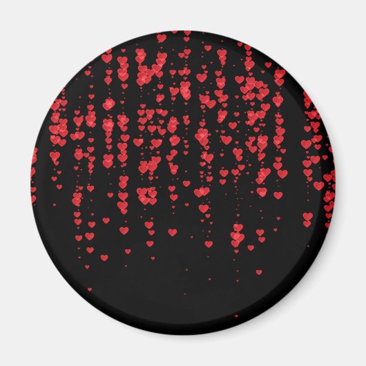 Aimant Motif de coeur 24 (Devant)