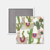 Aimant Motif de collection Llamarama (Recto/Verso)