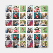 Aimant Motif de collection photo de Keepsaké moderne (Devant)