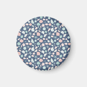 Aimant motif de coquillages