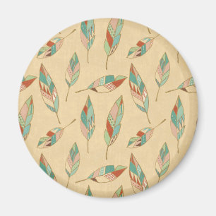 Aimant Motif de corail de plume d'étape   de Geo de