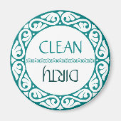 Aimant Motif de défilement Aqua Infinity (Devant)