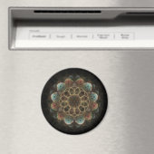 Aimant Motif de fée sacré ésotérique fractal (In Situ (Lave-vaisselle))