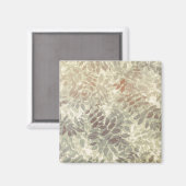 Aimant Motif de Feuilles Vetch | Iles San Juan, WA (Recto/Verso)